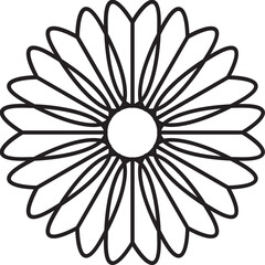 Flower Outline