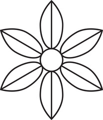 Flower Outline