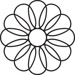 Flower Outline