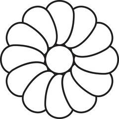 Flower Outline