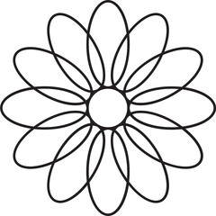 Flower Outline