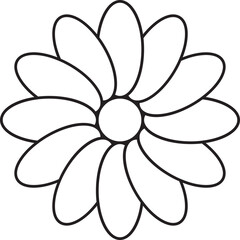 Flower Outline