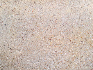 Top view cement floor texture background, Small stones red, yellow, brown and white grains rugged surface.