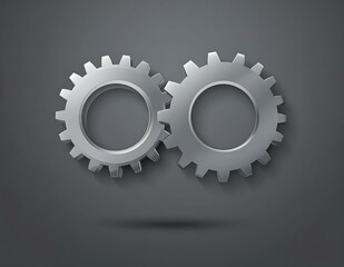 Interlocking Metal Gears Precision, Teamwork, Industry, Mechanism, Technology