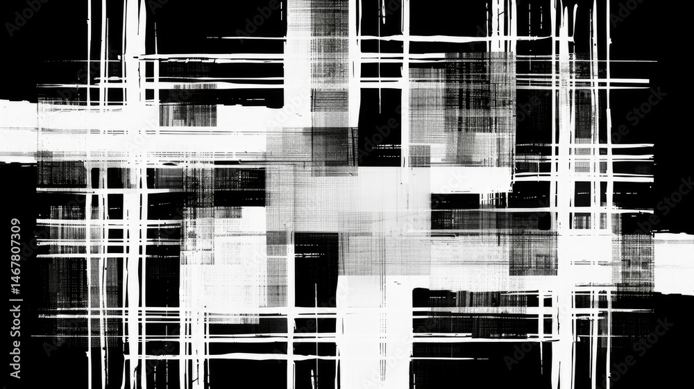 Poster abstract digital shape or line of technological cyber style particle design connect in surreal elect