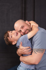 father and son