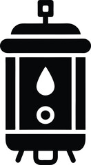 water heater icon vector illustration