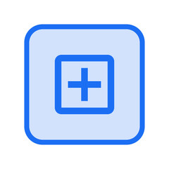 Add Box Outlined Icon