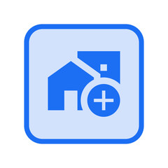 Add Home Work Filled Icon