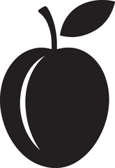 vector illustration of an apple isolated