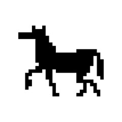 pixel horse icon