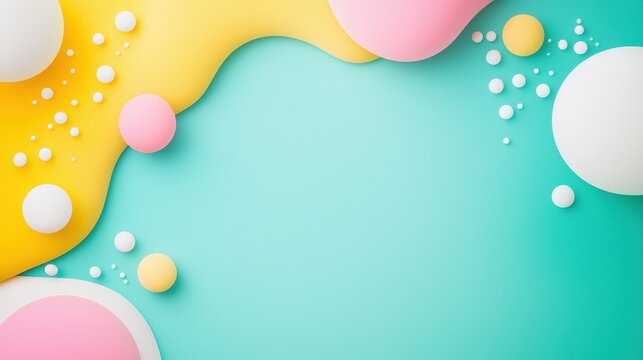 A creative social media post filled with vibrant visuals and playful fonts, designed to engage viewers.