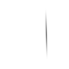 Transparent Realistic soft black shadow effect object side