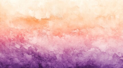 Obraz premium Subtle watercolor gradient from muted peach to deep plum artistic texture