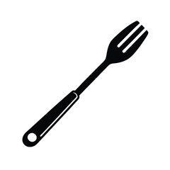Open kitchen tongs in side view