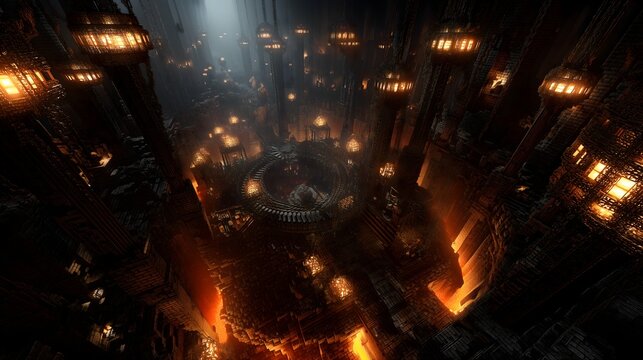 Mechanical wonders of dwarven forge