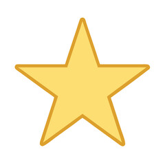 Shining Star Illuminating the Night Sky, Symbolizing Hope and Dreams