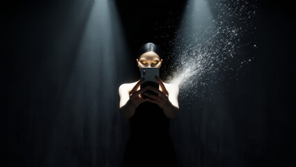 Digital transformation is immersive fintech through intuitive technology and innovative user interface interactions.