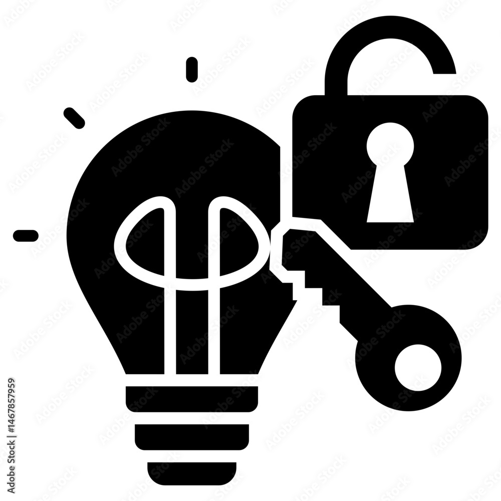 Poster Problem Solving Glyph Icon