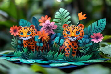 Intricate paper art by artist and illustrator Amanda.