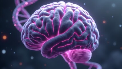 Obraz premium Brain medical visualization images