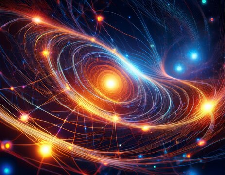 Quantenfeld mit rotierenden Neutrinos