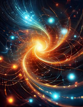 Quantenfeld mit rotierenden Neutrinos