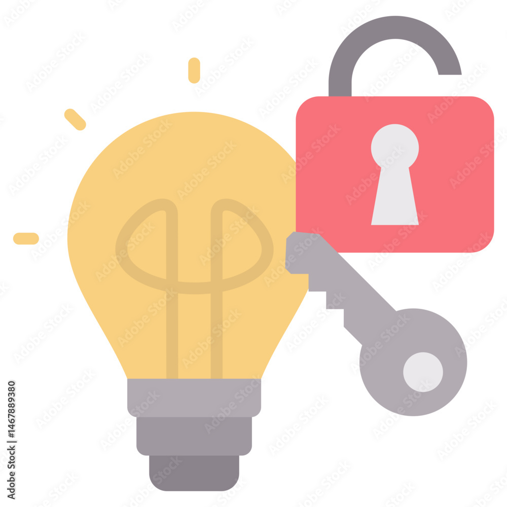 Poster Problem Solving Flat Icon
