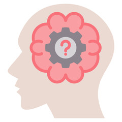 Critical Thinking Flat Icon