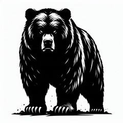 Obraz premium Bear&nbsp;Silhouettes