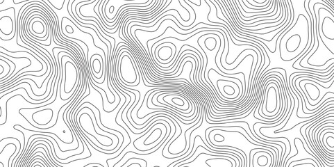 Fototapeta premium Abstract luxury topography contour map grid pattern backdrop background. Vector illustration. wave Line topography map contour background. Illustrations of maps Abstract Geometric. 