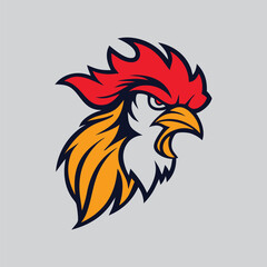 Chicken Art for Merchandise design