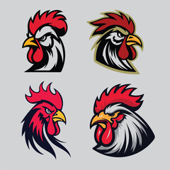 Chicken Head Art for Tattoo