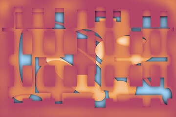 abstract background with colorful squares, geometric background, abstract geometric