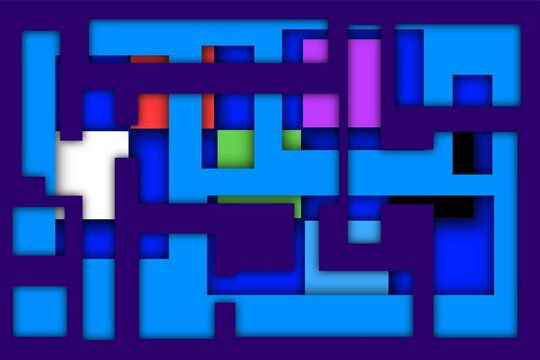 abstract background with colorful squares, geometric background, abstract geometric