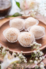 Brigadeiros chocolate truffles brazilian tradicional dessert sweet food