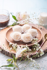 Brigadeiros chocolate truffles brazilian tradicional dessert sweet food