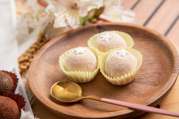 Brigadeiros chocolate truffles brazilian tradicional dessert sweet food