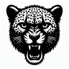 Fototapeta premium Cheetah Silhouettes