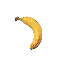 A Banana On Clear Png Background