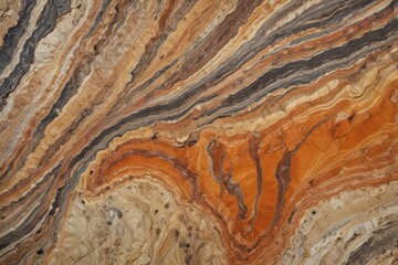 Ancient stromatolite fossil, Late Triassic period, intricate layered structure, old, age, mesozoic