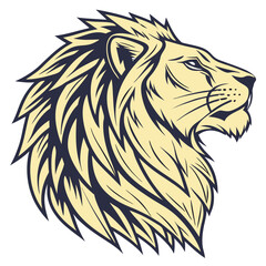 Lion Head Adobe Illustrator Artwork