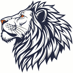 Lion Head Adobe Illustrator Artwork