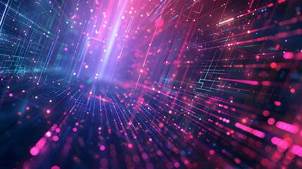 Obraz premium Ultra futurist tech abstract background.