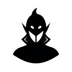 Silent Mark Tattoo Vector Silhouette Design