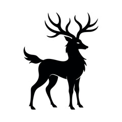 Valkyrie Wings Tattoo Vector Silhouette Design