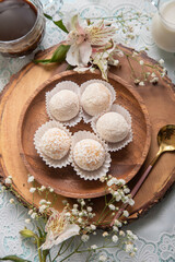Brigadeiros chocolate truffles brazilian tradicional dessert sweet food