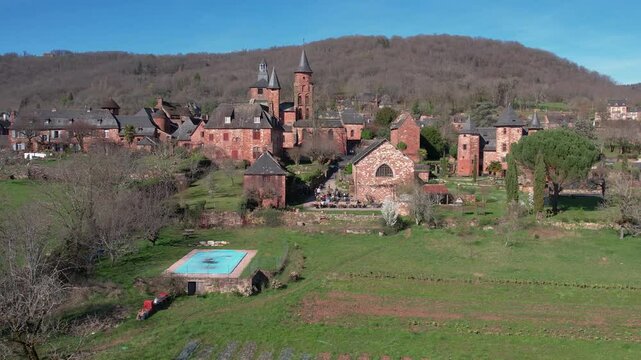 Drone Collonges-la-rouge