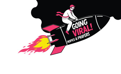 Marketing Guy With Company Dream