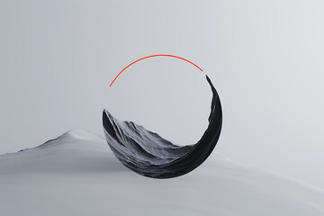 creating a dynamic, textured logo through collage techniques to capture the branding concept